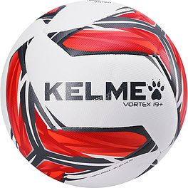 Мяч футб. KELME Vortex 19.3, 9886130-107, р.5, 32 панели, ТПУ, маш. сш., бело-красный